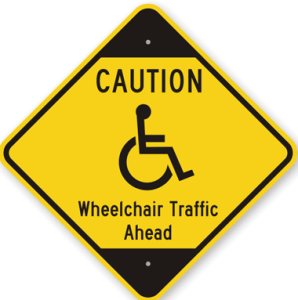 Caution-Wheelchair-Traffic-Ahead-Sign-K-7765