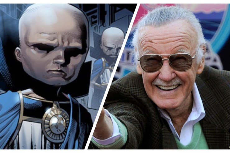 Uatu the Watcher and Stan Lee