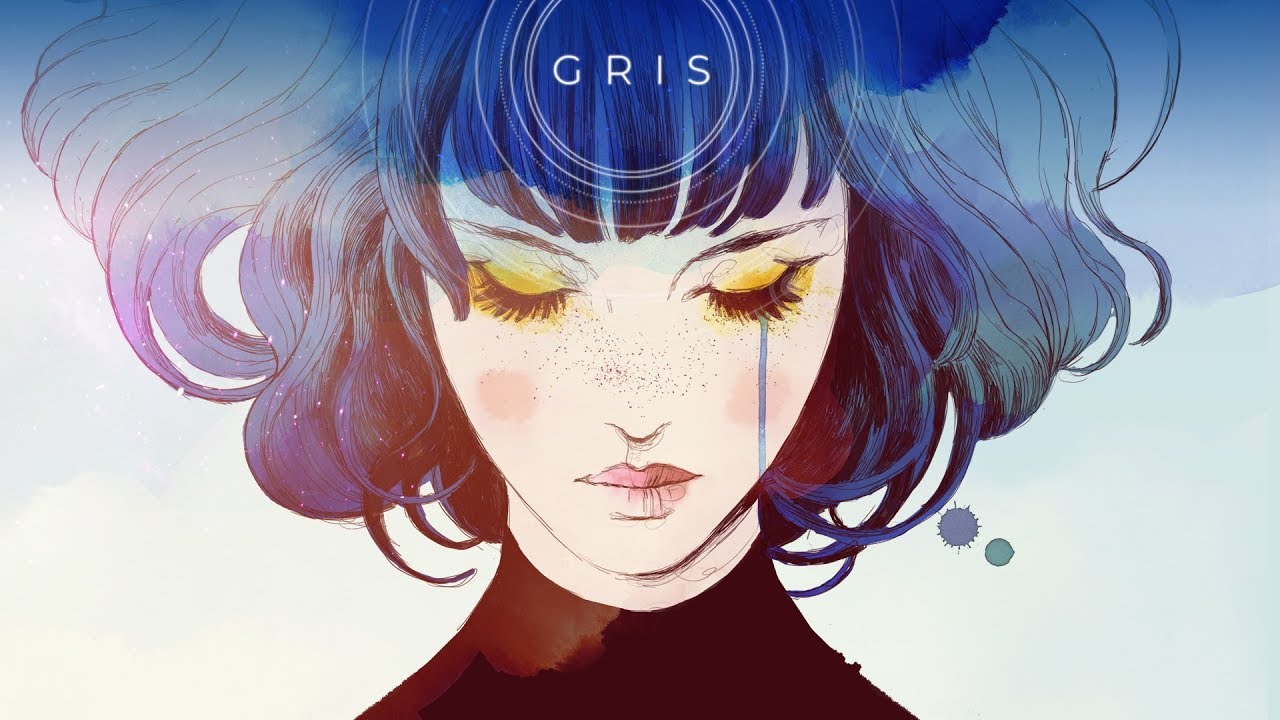 Image of a girl from the game Gris