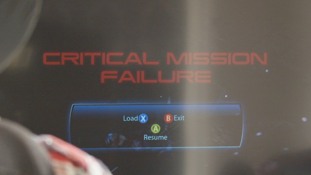 A 'Critical Mission Failure' screen.